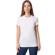 美国采购American Apparel AA经典白色打底T恤基础T短袖