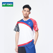 yonex尤尼克斯羽毛球服短袖，yy大赛网球服比赛t恤透气速干运动套装