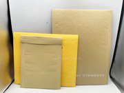 黄色牛皮纸气泡袋加厚防水防震泡沫袋信封袋物流包装袋快递气泡袋