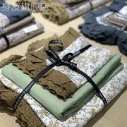 法式纯棉小碎花四件套韩式田园风全棉床单被套1.8米床上用品4件套