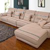 真皮沙发垫冬季防滑坐垫四季通用简约现代客厅欧式布艺沙发套定制