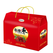 新疆枣礼盒包装盒通用若羌和田红枣包装礼盒冬枣鲜枣包装箱