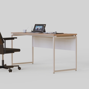 钢木家具员工位 员工桌办公桌组合工位屏风电脑桌简约现代