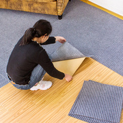 环保自粘垫办公室拼接方块地毯卧室酒店绒面毯大面积防滑毯隔音毯