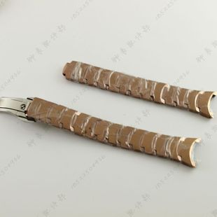 gulang钨钢手表带头节尾节，古浪72083l玫瑰金女表带，节表节配件