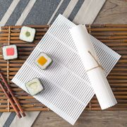 寿司帘制做寿司工具套装，专用竹帘紫菜，包饭帘子海苔塑料竹卷帘模具
