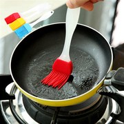 直供家用耐高温油刷子厨房烙饼硅胶油刷烘焙烧烤刷不掉毛烧烤刷油