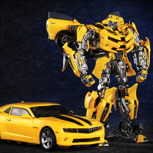 超大擎天之柱手办机器人儿童男孩，正版合金变形玩具，汽车金刚大黄蜂