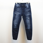超特价福利ABLE JEANS牛仔裤男士复古水洗修身款小脚裤弹力长裤子