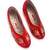 红鞋婚鞋女红色中式秀禾鞋孕妇敬酒新娘鞋粗跟细跟结婚高跟鞋306
