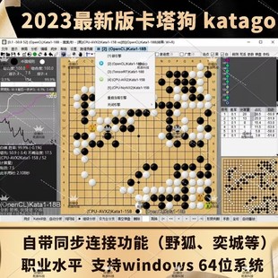 围棋AI软件 围棋katago60B卡塔狗 2023围棋AI软件 电脑版