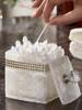 欧式时尚创意棉签盒简约牙签盒家用餐厅牙签筒客厅便携棉签收纳盒