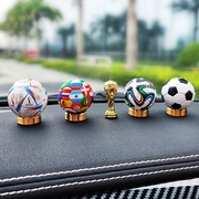 世界杯纪念品足球模型c罗内马尔，阿根廷梅西球迷，手办创意摆件礼物