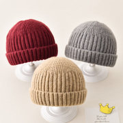 宝宝帽子秋冬款儿童冬季可爱超萌婴儿毛线帽男童女童保暖潮套头帽
