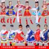 少儿藏族舞蹈演出服水袖藏服舞台装少数民族表演服饰男女合唱服装
