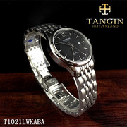 瑞士tangin珺手表 防水石英表女表T1021LWKABA情侣腕表1021
