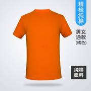 短袖定制T恤印i字logo班服衣服纯棉文化衫工作服订做Polo团建