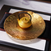 新中式日式禅意摆台餐具套装酒店样板间展厅装饰软装陶瓷四方餐盘