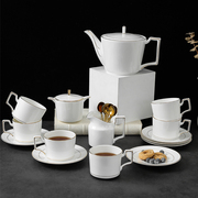 英式骨瓷咖啡杯套装下午茶具咖啡具，套装陶瓷家用欧式红茶杯整套