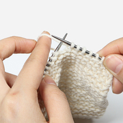 不锈钢毛衣针直针织围巾棒针全套装手工DIY织针编织工具打毛线针