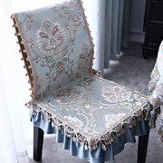 欧式餐桌餐椅垫坐垫椅套椅垫套装椅子套垫子靠背一体家用布艺冬季