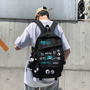 动漫周边男女学生双肩背包书包miku二次元防水尼龙休闲电脑包歌姬