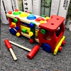 儿童早教益智拆装螺母组合拼装工程车敲打球组装动手动脑玩具
