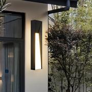 不锈钢长条壁灯户外防水庭院照明灯室外阳台墙壁灯别墅门口外墙灯