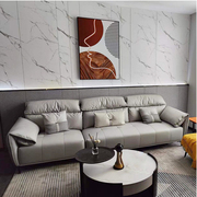 成都轻奢现代简约科技布艺沙发大小户型客厅意式组合家具工厂