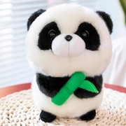 抱竹子小熊猫公仔毛绒玩具，可爱贪吃玩偶松鼠，兔子卡通儿童生日礼物