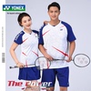 2件套装 YONEX尤尼克斯yy羽毛球服短袖T恤上衣男女情侣款比赛队服