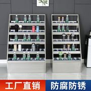 不锈钢水杯架工厂车间员工茶杯柜放置收纳柜公司休息室水杯存放柜