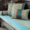 中式沙发垫 红木实木家具海绵坐垫套罩四季通用防滑高档布艺定制