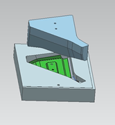 冲件成型模具设计 模具三维造型/CAD制图ug 车架设计 工装设计