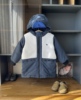 出口韩国高端大牌，男童冬季连帽棉衣外套