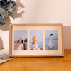 创意组合三四连框6寸相框，摆台木质照片情侣婚纱，洗照片相片可挂墙
