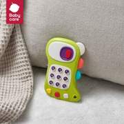 babycare儿童手机婴儿宝宝趣味中英文双语音乐电话玩具青中国大陆