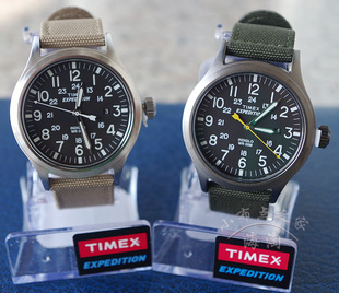 美国品牌timex天美时t49961t49962远征户外探险男军表夜光