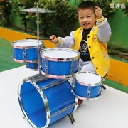 儿童架子鼓升级版爵士鼓仿真鼓打玩具音乐练习鼓打击乐器3-5-6岁