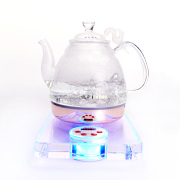 德韵dsh-s708电热水壶，水晶玻璃烧水壶，自动泡茶壶煮水恒温家用