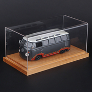 高档大众巴士模型复古面包车客车t1公交车合金汽车模型仿真收藏1