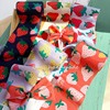 布妮韩国进口大草莓布料丝带，手工diy饰品蝴蝶结发夹织带发带配件