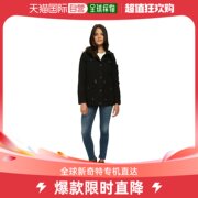 香港直邮潮奢 Levi'S 李维斯 女士水洗棉质时尚4口袋军装风连帽夹