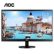 aoce2270swn521.5英寸宽屏，led背光液晶电脑显示器，(黑色)