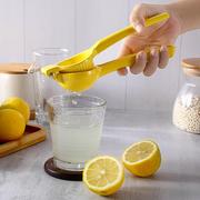 多功能双层柠檬夹二合一，铝合金水果榨汁器手动榨汁机压，汁器柠檬压