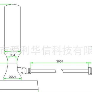 DTMB室内接收天线 高增益车载数字吸盘 室内电视天线 地面波天线