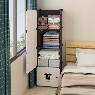 小衣柜简易组装出租房，家用卧室布橱单人宿舍，小型儿童储物收纳柜子