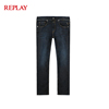 REPLAY牛仔裤男士X-Lite Plus系列窄脚版型修身穿着舒适