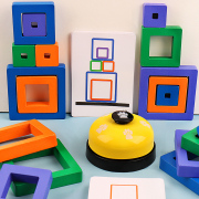 儿童专注力空间逻辑思维训练桌面游戏方块急转弯亲子互动益智玩具