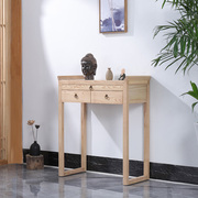 白蜡木供桌佛台家用 实木财神佛像供奉桌 现代简约佛龛新中式家具